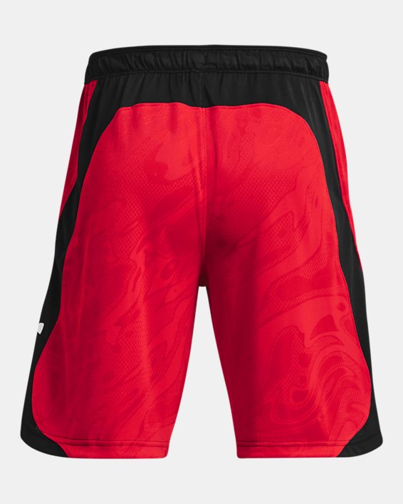 Men's UA Heatwave Hoops Shorts, Red, pdpMainDesktop image number 5